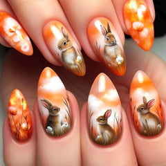 Easter Bunny 24Pcs Press-On Nails