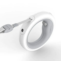 UFO Retractable Dog Leash – USB Rechargeable LED Pet Leash for Safe Walks