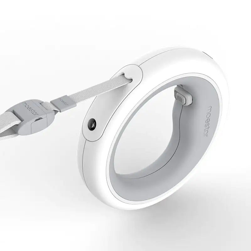 UFO Retractable Dog Leash – USB Rechargeable LED Pet Leash for Safe Walks