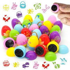 EasterJoy 24pc Egg Stuffer Stamps for Kids
